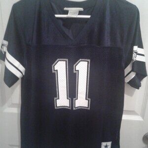 Dallas Cowboy Cole Beasley #11 Jersey Ladies Large by Cowboy Authentic